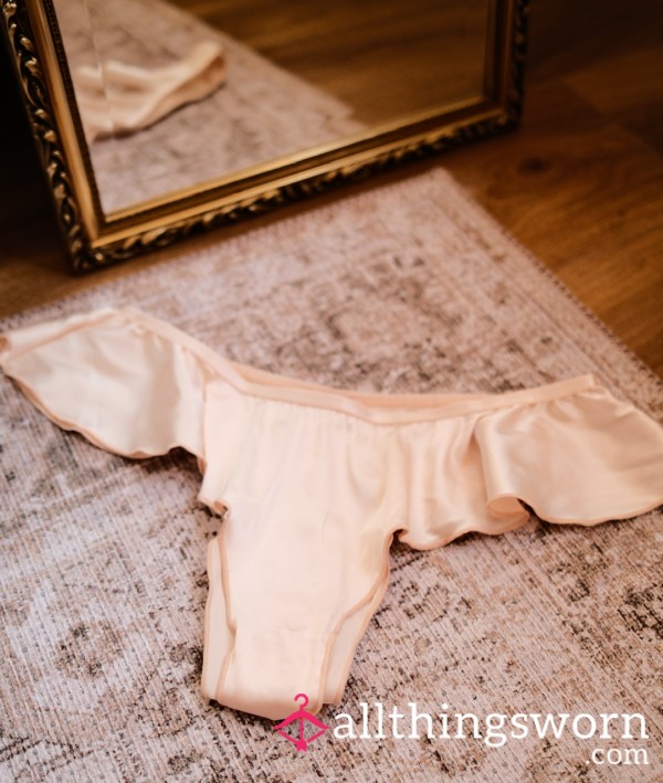 Satin Panties, 48hr Wear 🩶