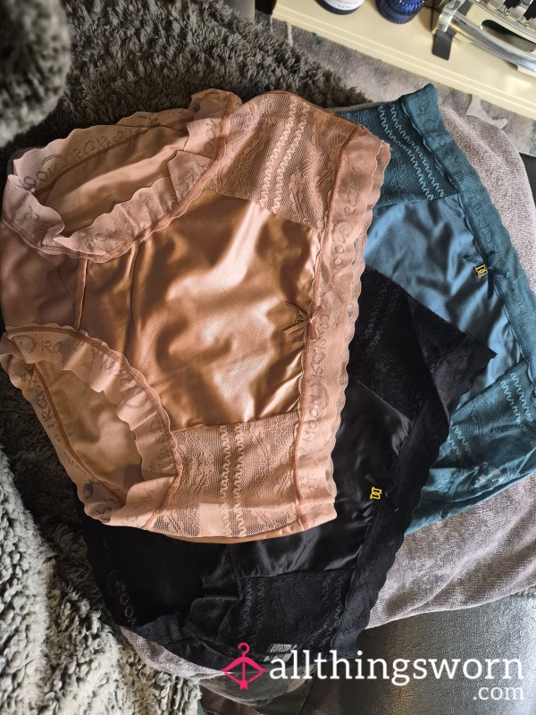 Satin Panties, Choice Of Colour