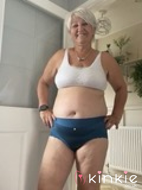 Satin Panties Mature Worn