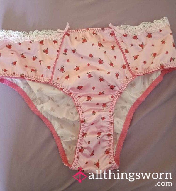 Satin Pink Panties 😈 How Wet Do You Want Them? 💦