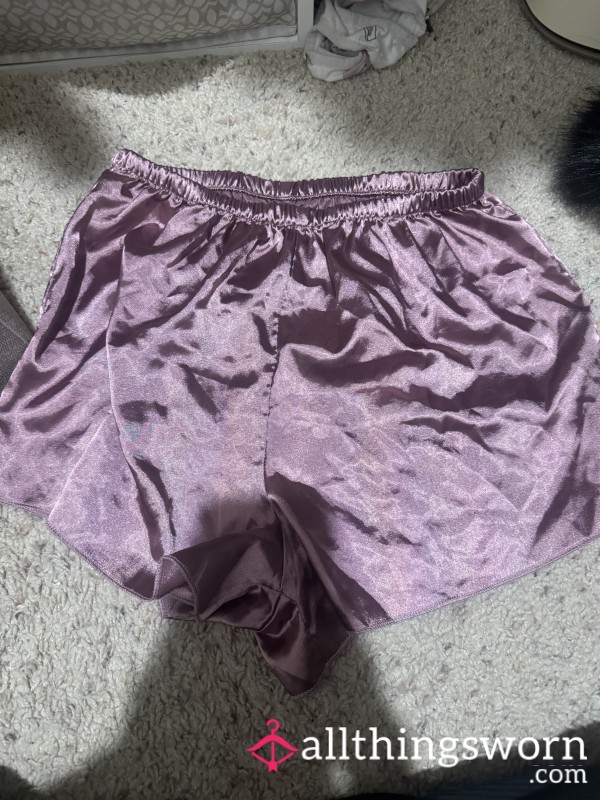 Satin Sl*tty Shorts
