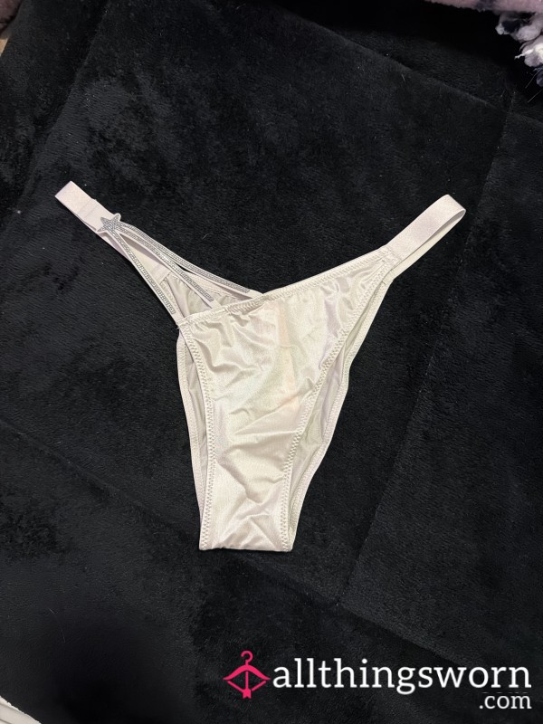 Satin Sparkly Thongs
