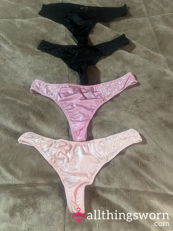 Satin Thong Comes With Up To Seven Day Wear Pick Your Pair 32 Shipped
