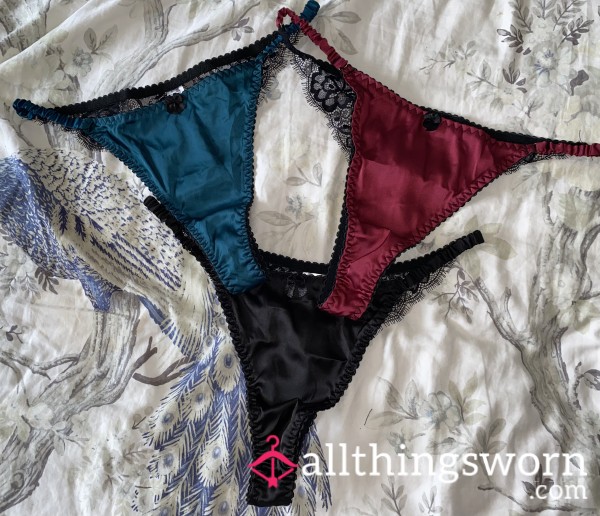Satin Thongs