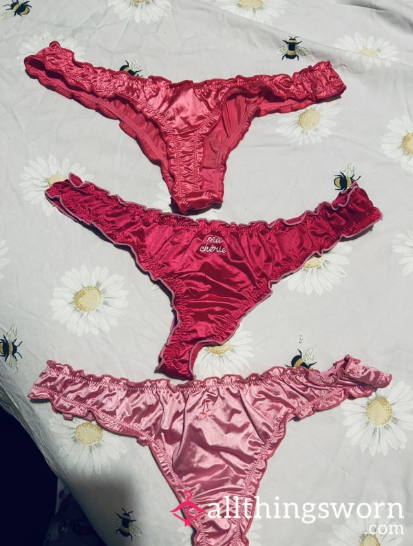 Satin Thongs ♥️