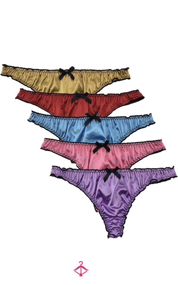 Satin Thongs
