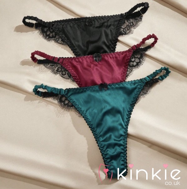 Satin Thongs