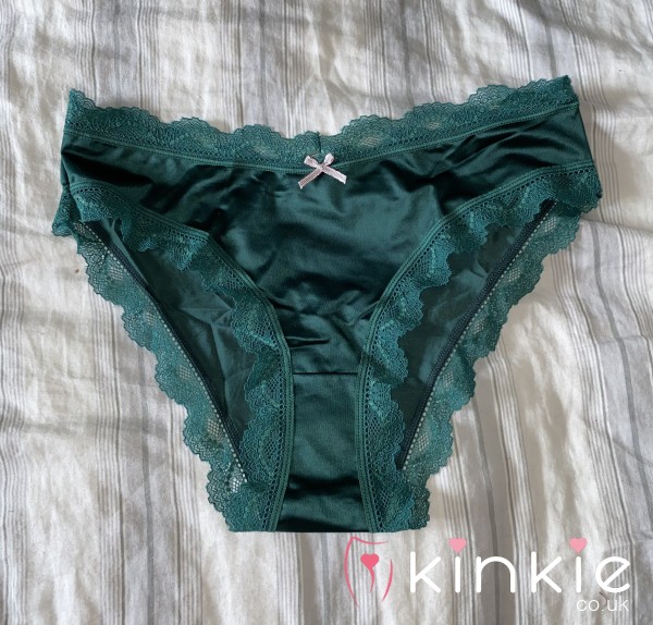 Satin Triangle Style Panties 💚