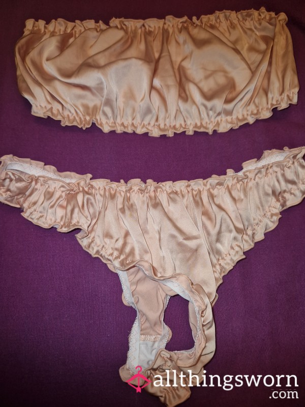 Satin Underwear Set