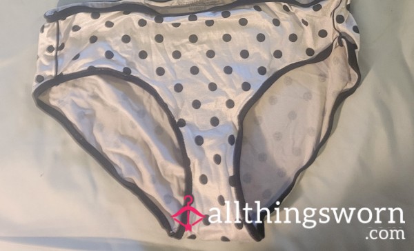 Satin Victoria's Secret Hiphugger With Cotton Crotch