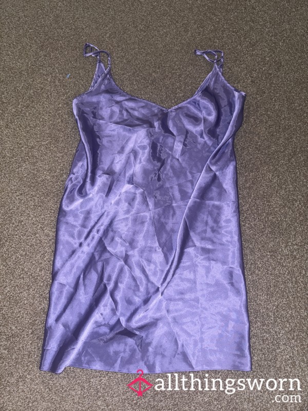 Satin/silk Nightdress Well Worn And Loved