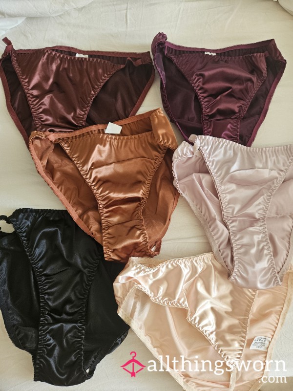 Satin/silk Panties ❤️🤎🖤🧡🩷