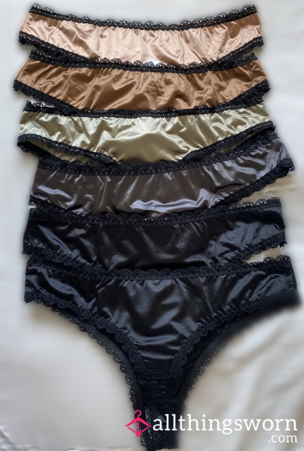 Satin/Silky Thongs