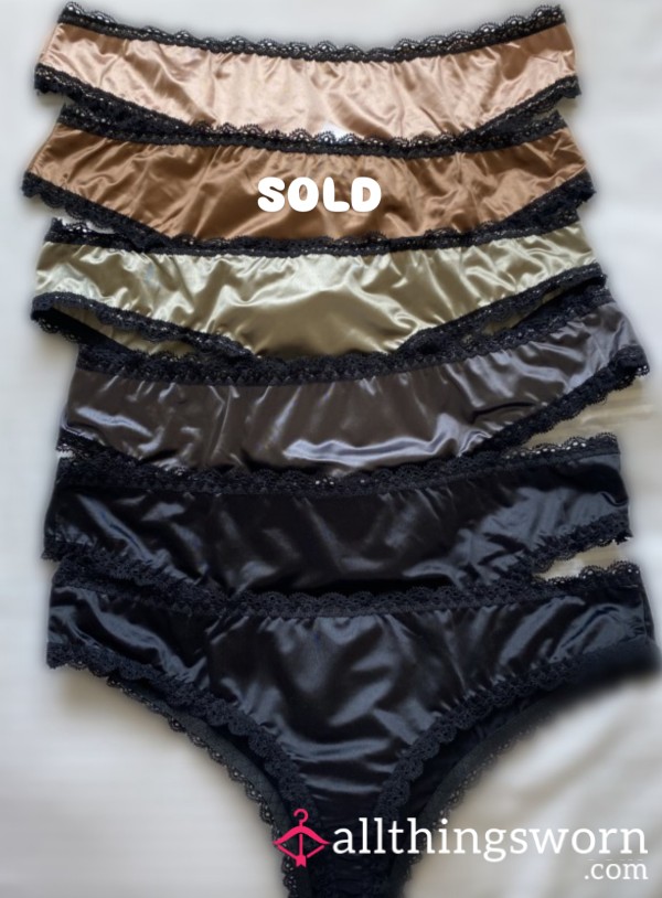 Satin/Silky Thongs