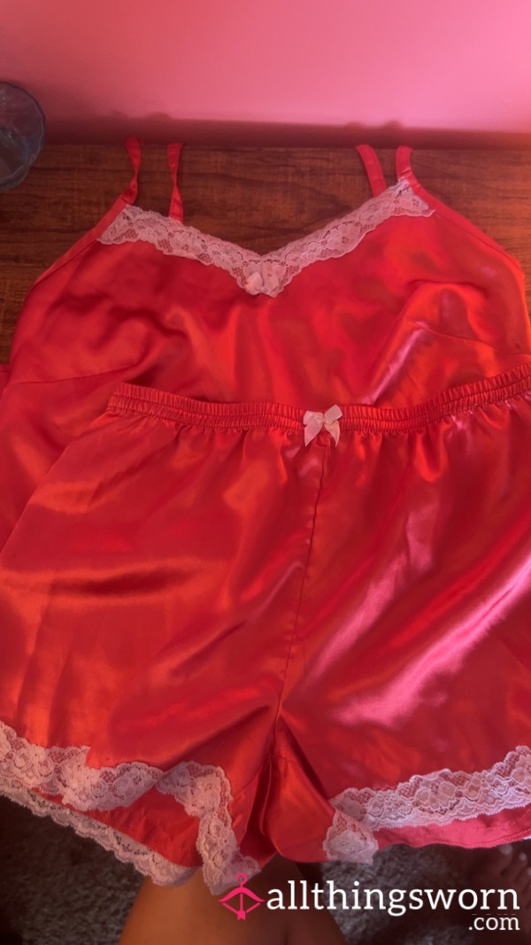 Satiny Pj Sleep Set 🥰🥰