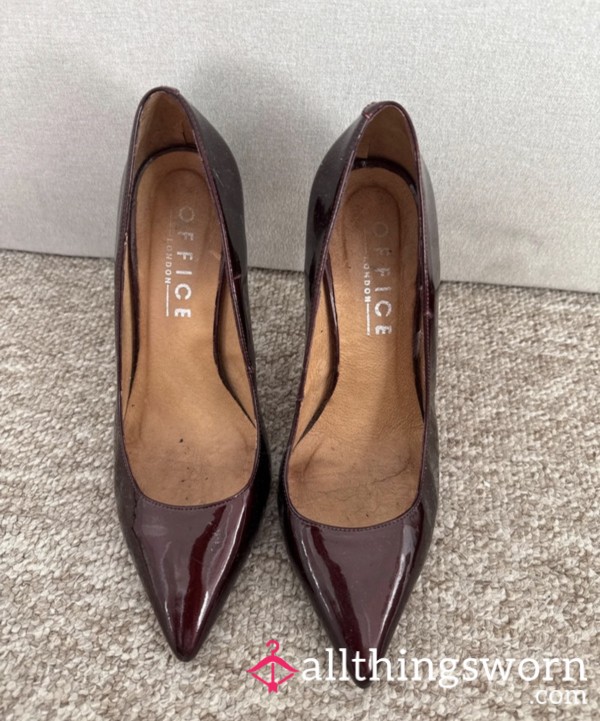 SAUCY S**Y OFFICE HEELS
