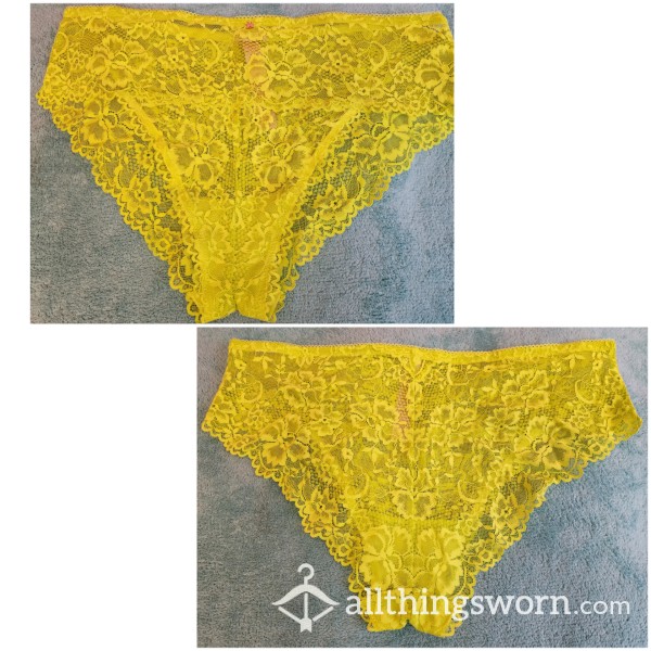 Savage X Fenty Neon Green Fullback Panty