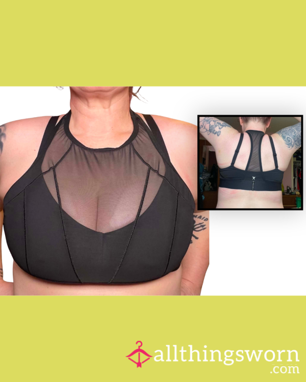 💪 Savage X Fenty Lineup Medium-Impact Mesh Sports Bra – Size XL