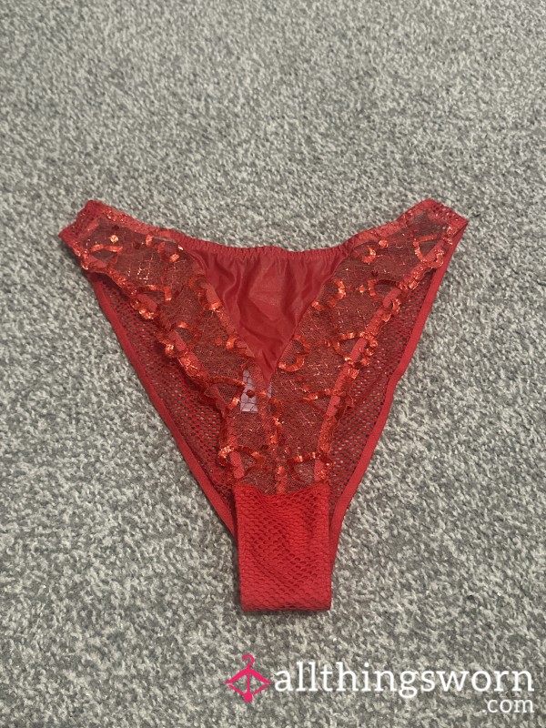 ❤️ Savage X Fenty Red Love Heart Panties