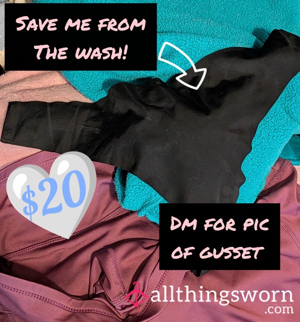 Save My Thong From The Wash!