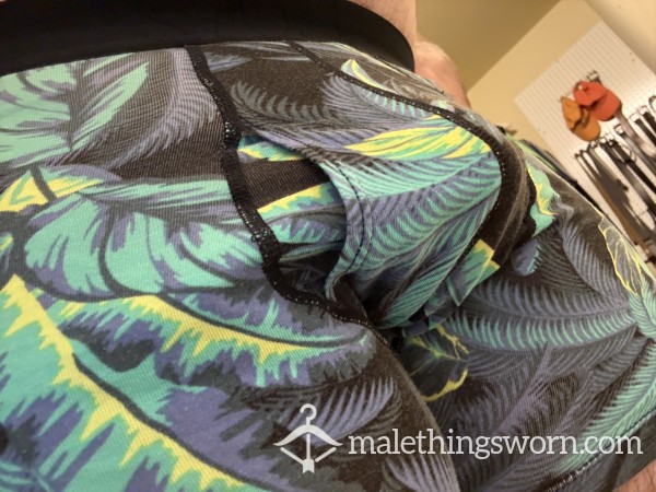 SAX Print XL Boxer Briefs 4 Days Worn