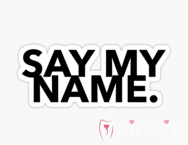 Say My Name When You C*m 💦💦