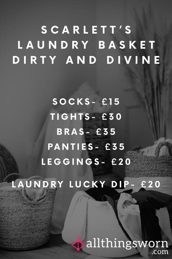 Scarlett’s Laundry Basket💋