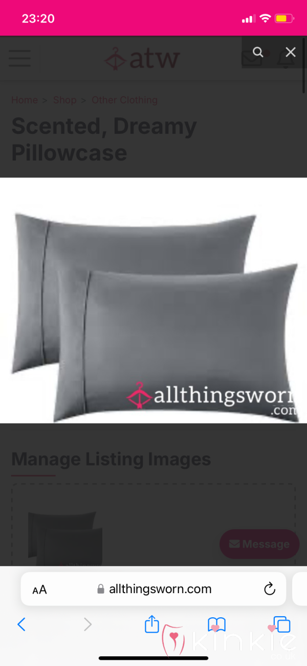 Scented Dreamy Pillowcase