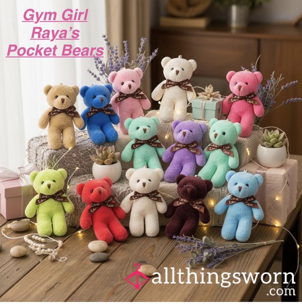 Scented Teddy - Carry The Scent Of Your Favourite Gym Girl👃🏼🧸😈