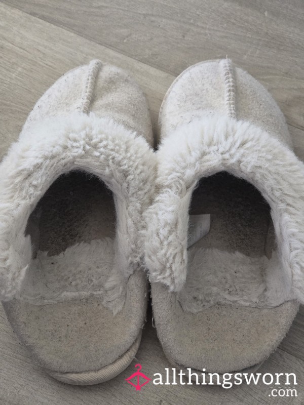 Scented, Well-worn Slippers.