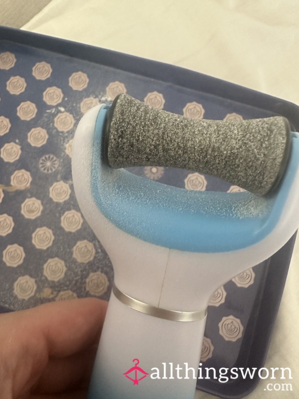 Scholl Electric Foot File Pumice Stone