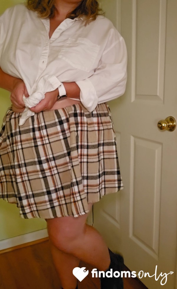 School Girl Strip Tease