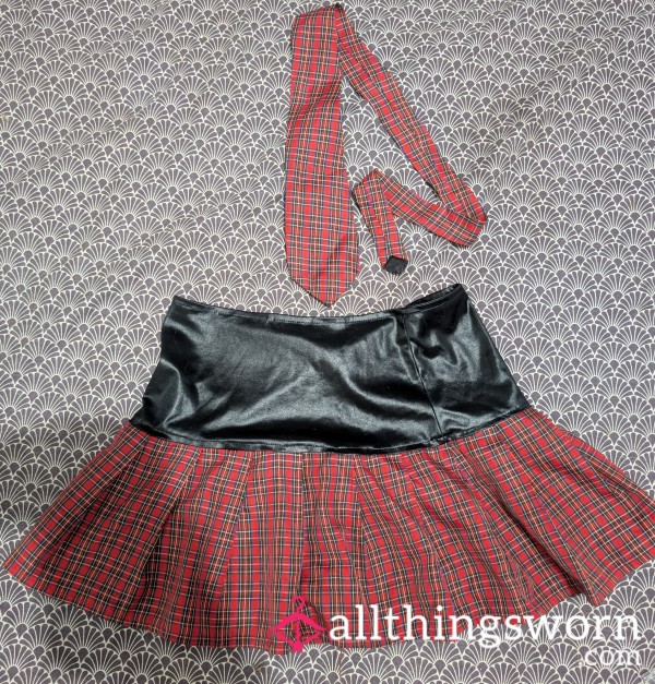 " DOWN TO $50 *SCHOOL*GIRL*OUTFIT*"A MUST HAVE WORN BY RAINBOW WHEN WORKING HEHE Is A Must Have Smells Like Sweaty Heaven Postage Unfortunately Not Included In Price 🥵