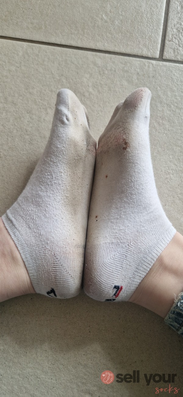 Sweaty Socks - Worn 3 Days And Whole Exercising, Very Well Used