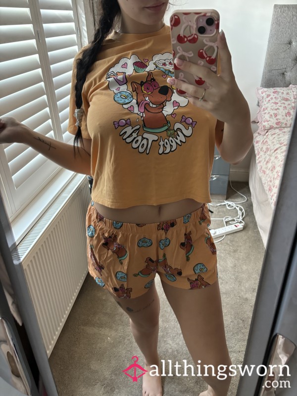 Scooby Doo Orange Pjs 😘