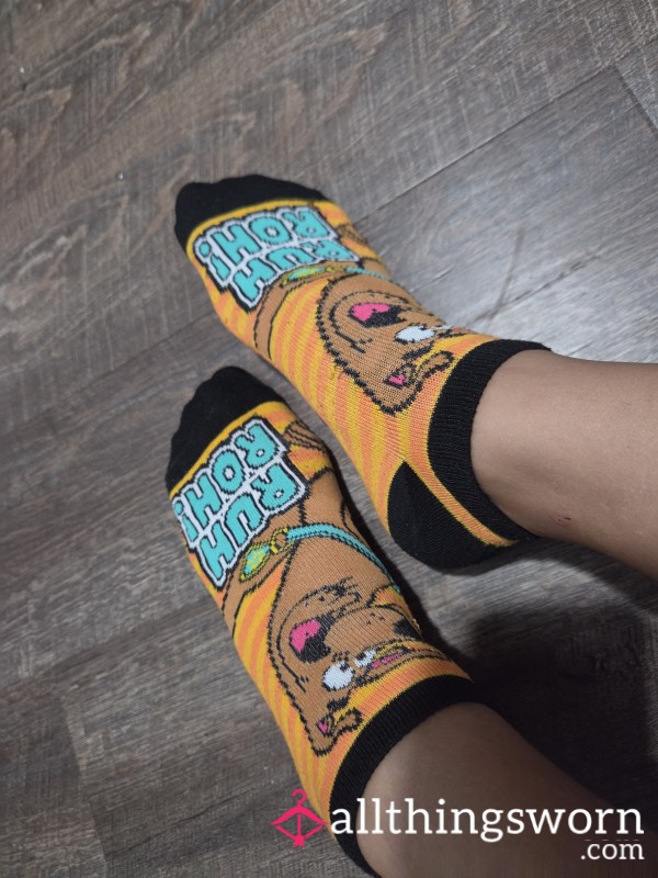 Scooby-doo Socks - 48 Hrs Of Wear💦 $5 Each Extra Day.
