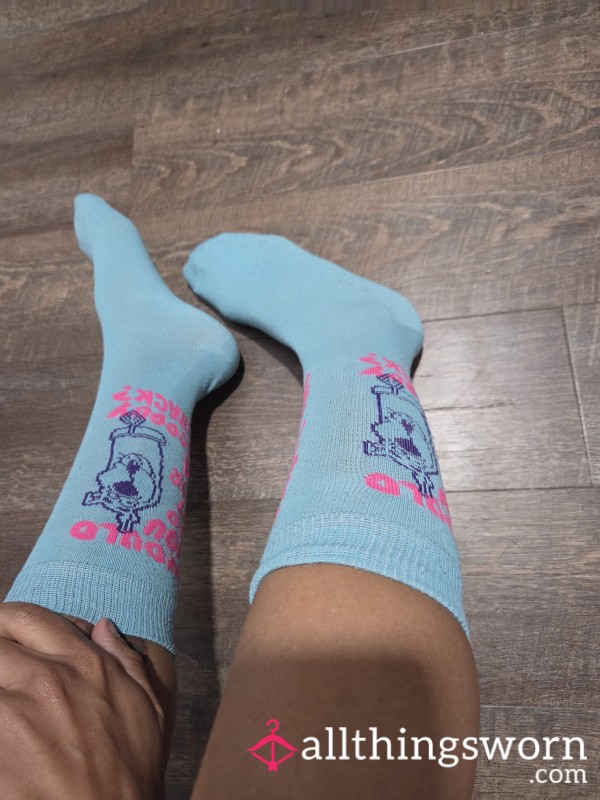 Scooby-doo Socks - Includes 48 Hrs Of Wear💦 $5 Each Extra Day.