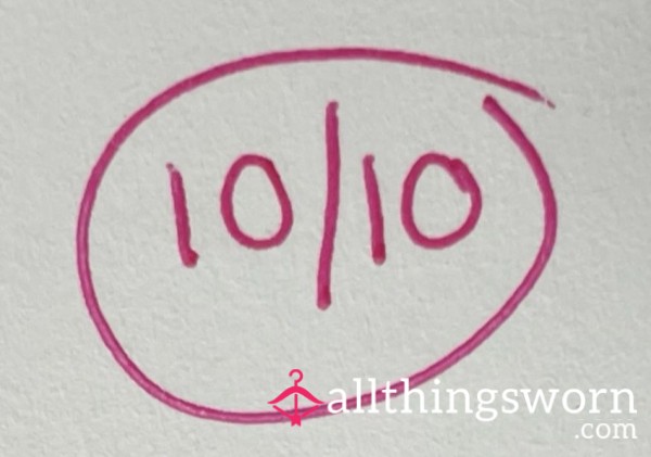 Score Me, I Rate Your D*ck Out Of 10