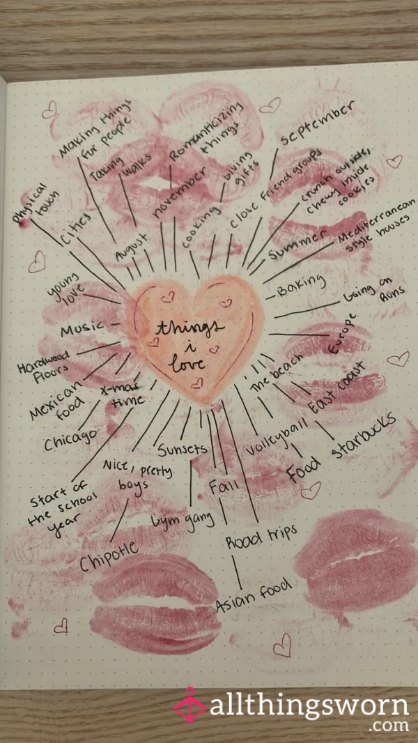 Scribbled Notebook Page