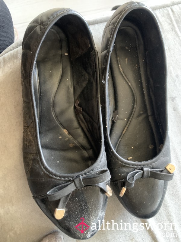 Scruffy Old Work Shoes