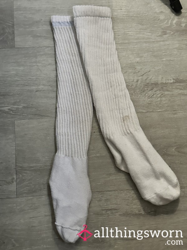 Scrunchie Style Gym Socks- Sweaty