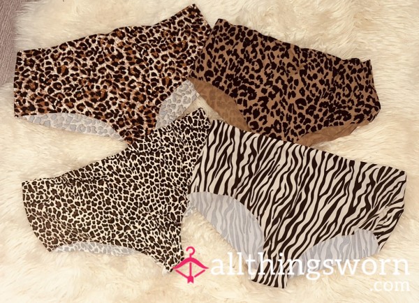 Seamless Animal Print Panties