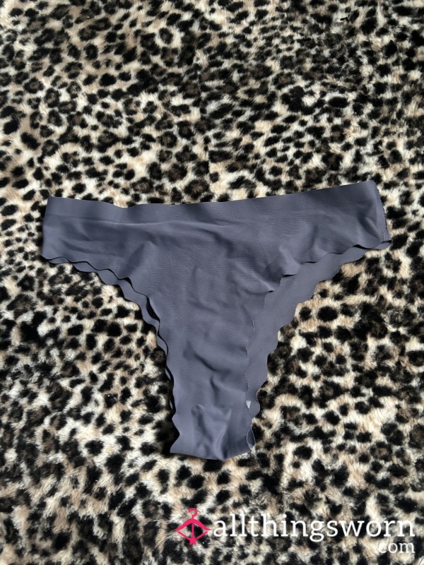 Seamless Blue Cheeky Panties