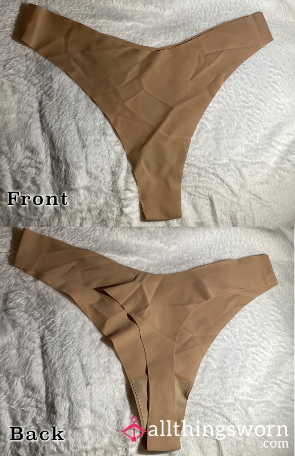 Seamless Caramel Thong