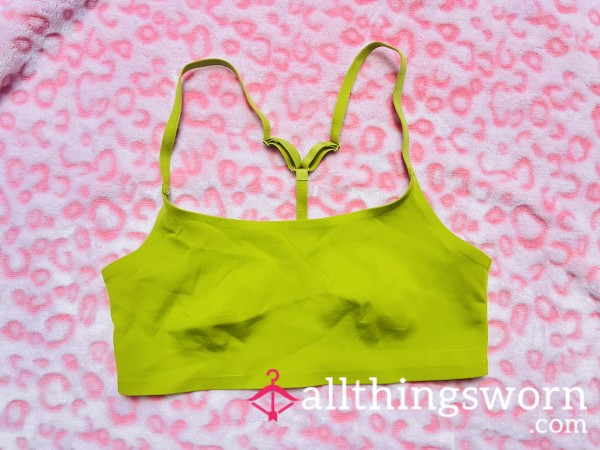 Sleep Seamless Green Bra