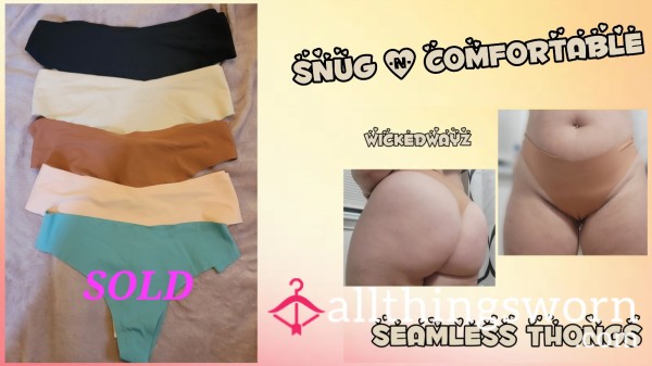 SEAMLESS THONGS