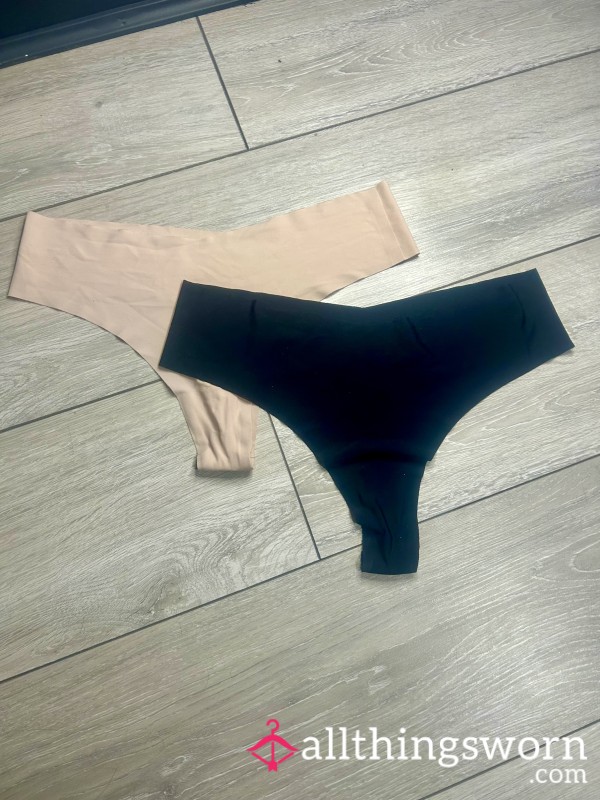 Seamless Thongs - Nude Or Black 🧡🖤
