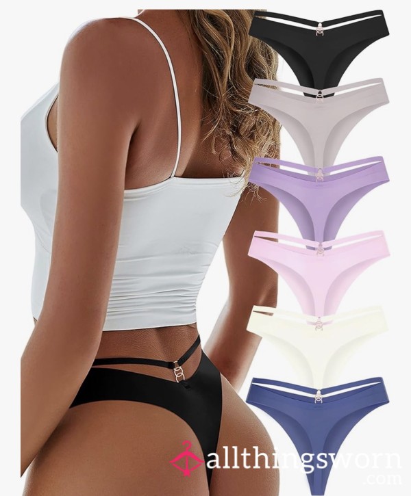 Seamless Thongs-Nylon