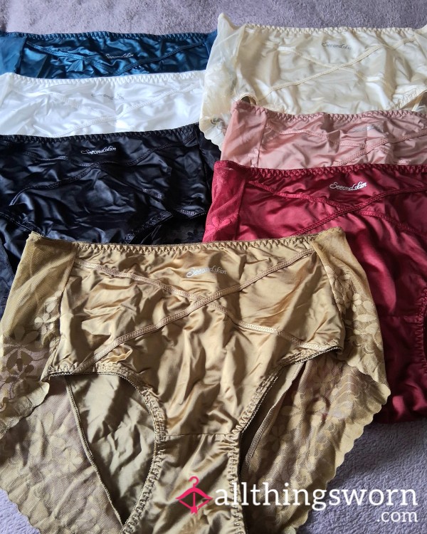 Second Skin Large Panties. Including 24hr Wear Plus Add Ons