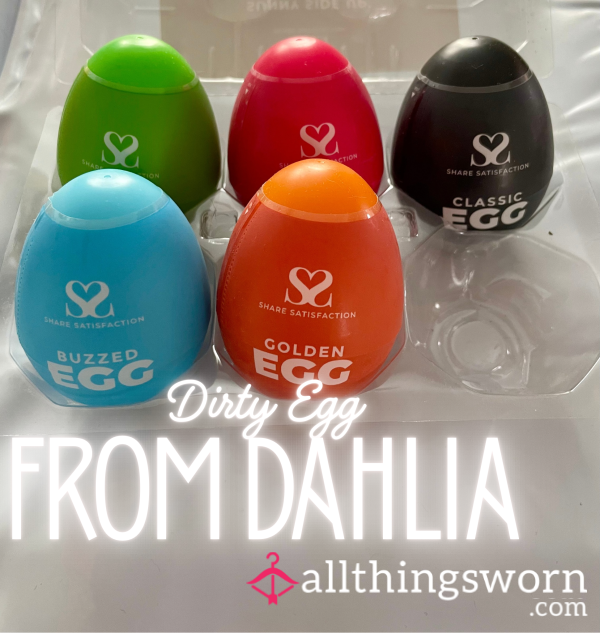 Secondhand Hole From Dahlia: BBW Pu**y Inside A Dirty Tenga Egg. Knock-off Pu**y For Losers Who Can’t Score The Real Thing